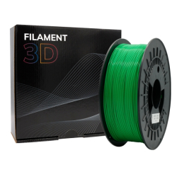 Filamento 3D PLA MATE - Diâmetro 1.75mm - Bobina 1kg - Cor Verde