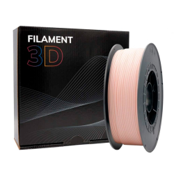 Filamento 3D PLA - Diâmetro 1.75mm - Bobina 1kg - Cor Rosa Pastel
