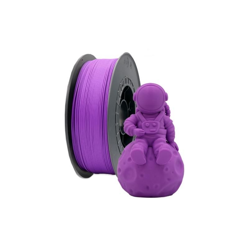 Filamento 3D PLA - Diametro 1.75mm - Bobina 1kg - Color Morado
