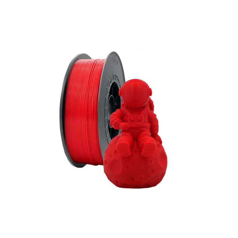 Filamento 3D PLA - Diametro 1.75mm - Bobina 1kg - Color Rojo