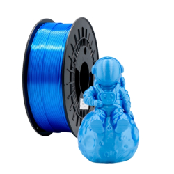Filamento 3D PLA SILK - Diâmetro 1.75mm - Bobina 1kg - Cor Azul