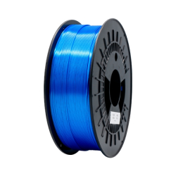 Filamento 3D PLA SILK - Diâmetro 1.75mm - Bobina 1kg - Cor Azul