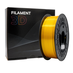 PLA SILK 3D Filament - 1.75mm Diameter - 1kg Spool - Gold