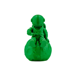 PLA SILK 3D Filament - 1.75mm Diameter - 1kg Spool - Green