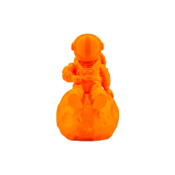PLA SILK 3D Filament - 1.75mm Diameter - 1kg Spool - Orange