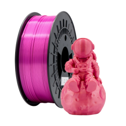 Filamento 3D PLA SILK - Diâmetro 1.75mm - Bobina 1kg - Cor Rosa