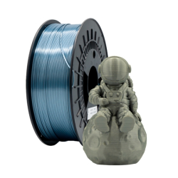 PLA SILK 3D Filament - 1.75mm Diameter - 1kg Spool - Silver