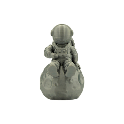 Filamento 3D PLA SILK - Diâmetro 1.75mm - Bobina 1kg - Cor Prateado