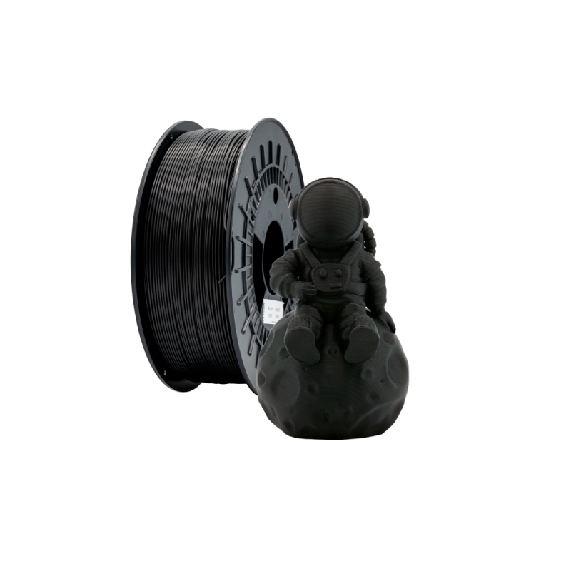 Filamento 3D PLA TOUGH - Diâmetro 1.75mm - Bobina 1kg - Cor Preto