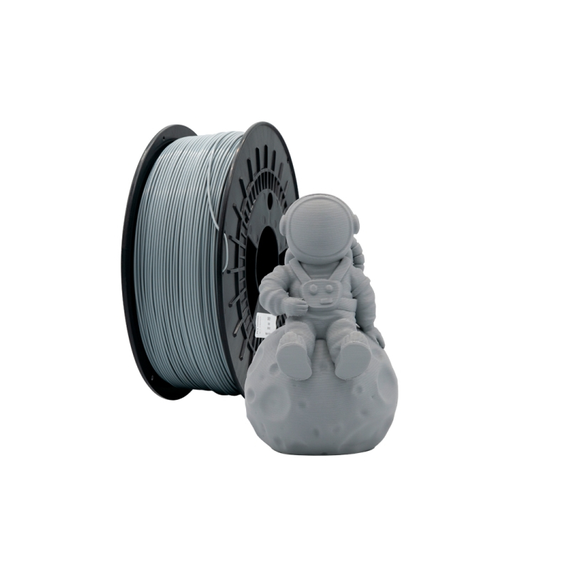 Filamento 3D PLA TOUGH - Diâmetro 1.75mm - Bobina 1kg - Cor Cinzento