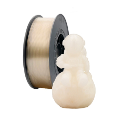 PLA 3D Filament - 1.75mm Diameter - 1kg Spool - Transparent