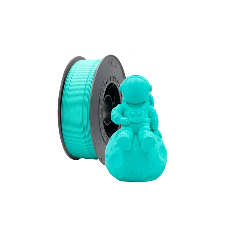 Filamento 3D PLA - Diâmetro 1.75mm - Bobina 1kg - Cor Turquesa