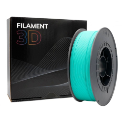 PLA 3D Filament - 1.75mm Diameter - 1kg Spool - Turquoise