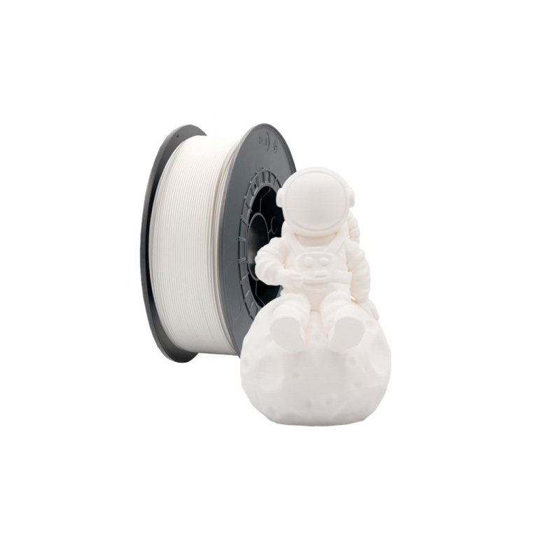 Filamento 3D PLA - Diâmetro 2.85mm - Bobina 1kg - Cor Branco