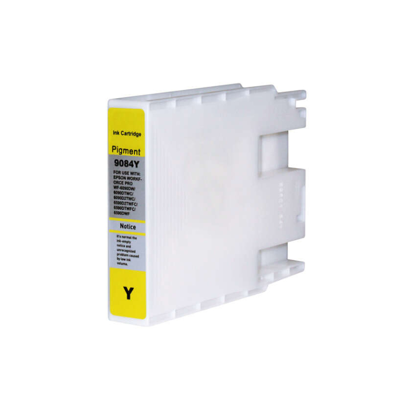 Cartucho de tinta Epson T9084 Amarillo compatible - C13T908440 - Tinta Pigmentad