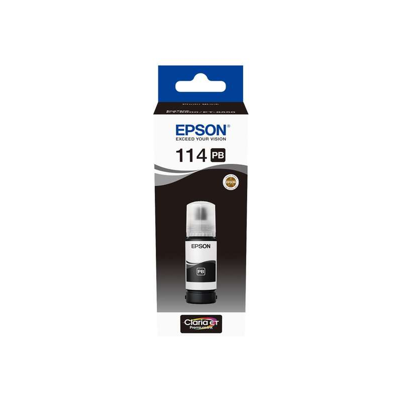 Recarga Tinteiro Epson T07B1 (114) Preto Photo Original - C13T07B140
