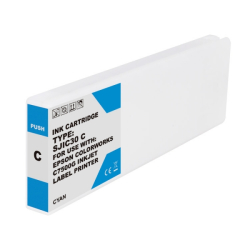 Tinteiro Epson SJIC30P Azul Compatível - C33S020640 - Tinta Pigmentada