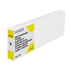 Tinteiro Epson SJIC30P Amarelo Compatível - C33S020642 - Tinta Pigment