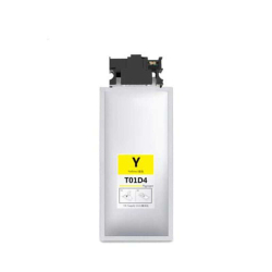 Cartucho de tinta Epson T01D4 / T01C4 Amarillo compatible - C13T01D400 / C13T01C