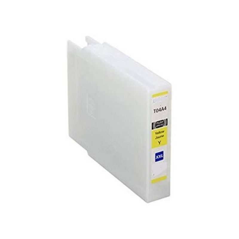 Tinteiro Epson T04A4 Amarelo Compatível - C13T04A440 / C13T04A44N - Ti
