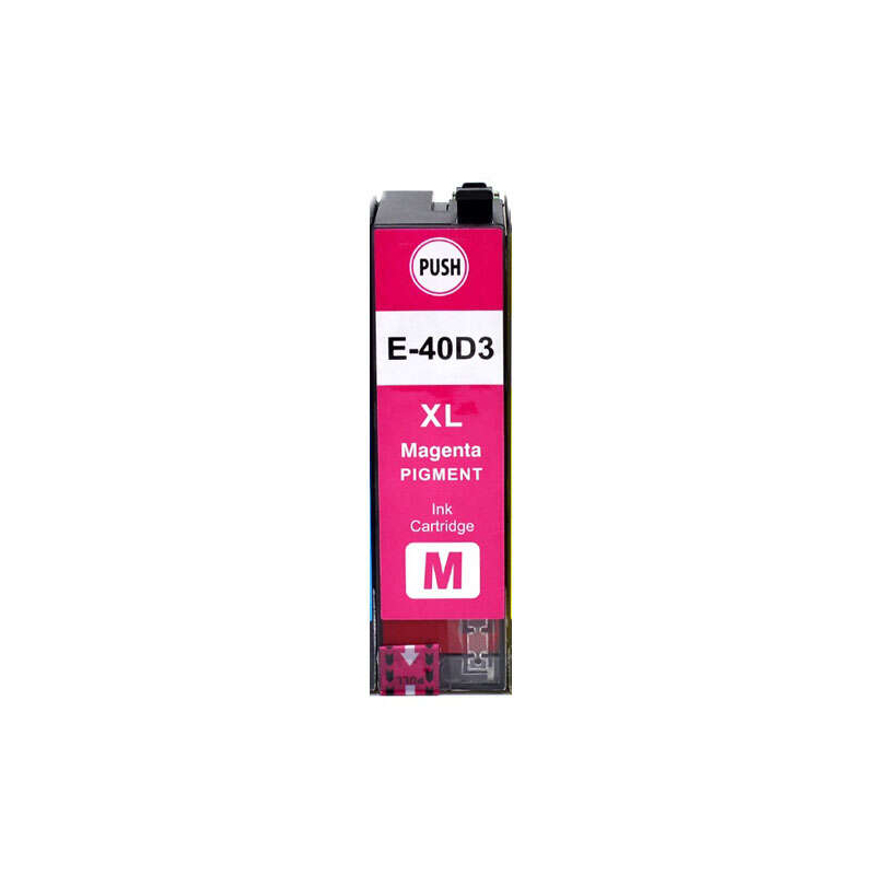 Ink cartridge Epson T40D3 Magenta compatible - C13T40D340 / C13T40C340 - Ti