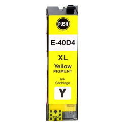Cartucho de tinta Epson T40D4 Amarillo compatible - C13T40D440 / C13T40C440 - Ti