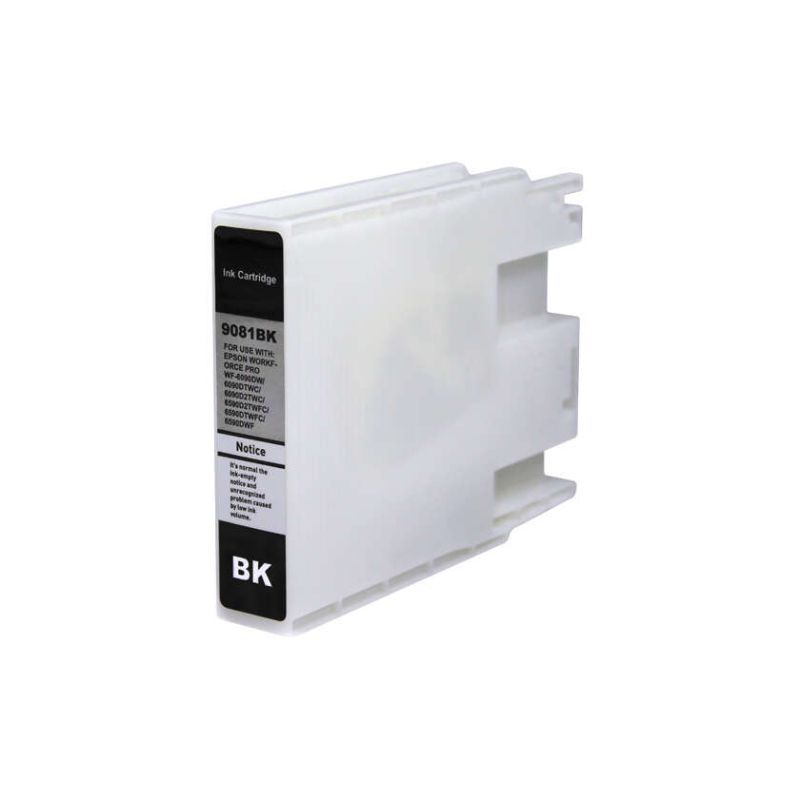 Tinteiro Epson T9081 Preto Compatível - C13T908140 - Tinta Pigmentada