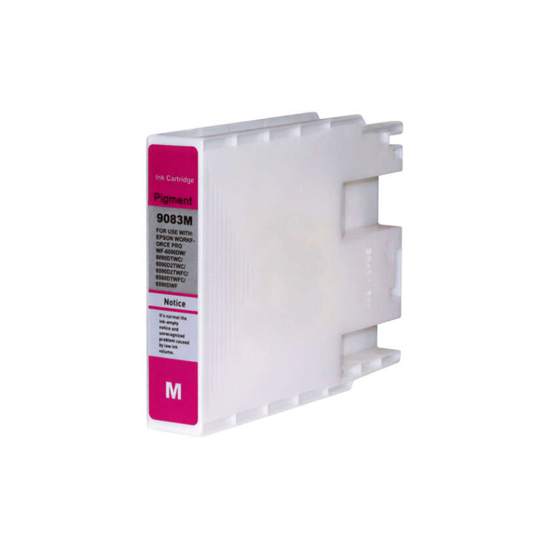 Cartucho de tinta Epson T9083 Magenta compatible - C13T908340 - Tinta Pigmentad