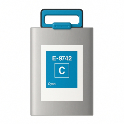 Ink cartridge Epson T9742 Cyan compatible - C13T974200 - Pigment Ink