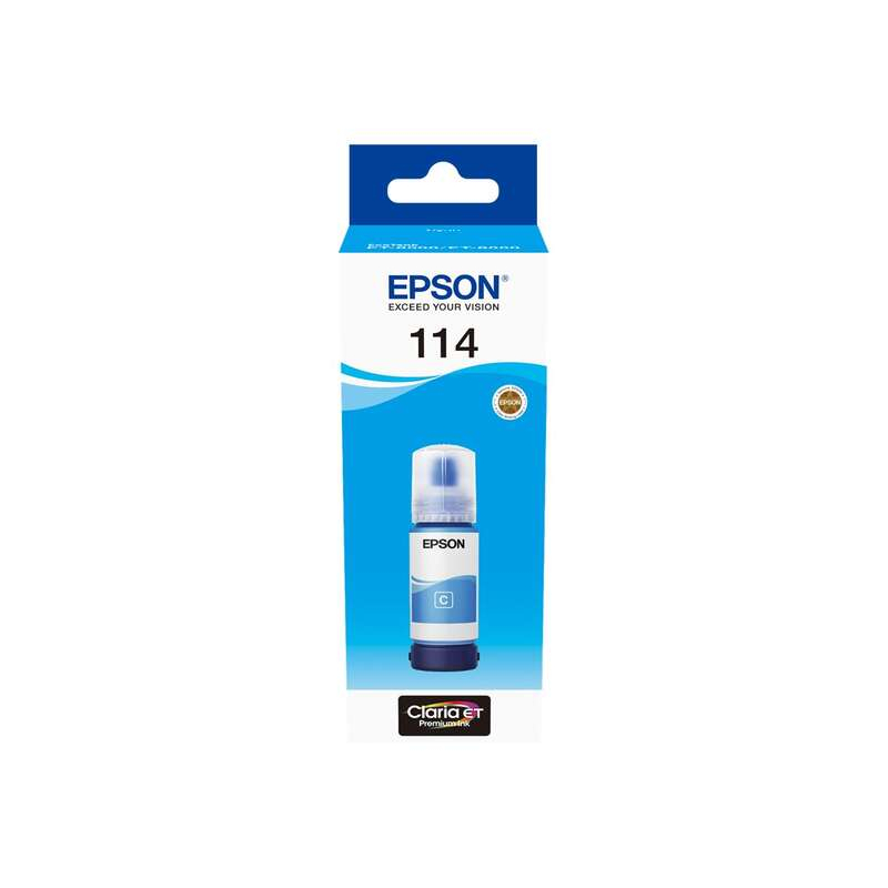 Refill Ink cartridge Epson T07B2 (114) Cyan Original - C13T07B240