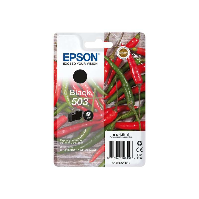 Cartucho de tinta Epson T09Q1 (503) Negro Original - C13T09Q14010