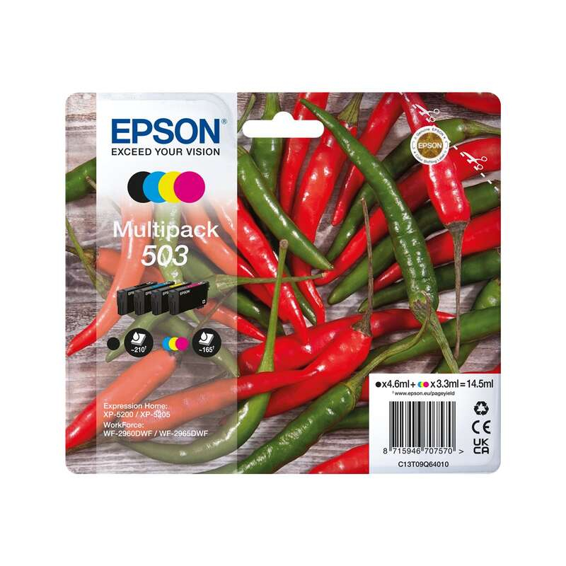 Tinteiros Epson T09Q6 (503) Multipack Original - C13T09Q64010