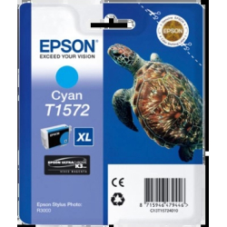 Ink cartridge Epson T1572 Cyan Original - C13T15724010