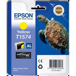 Cartucho de tinta Epson T1574 Amarillo Original - C13T15744010