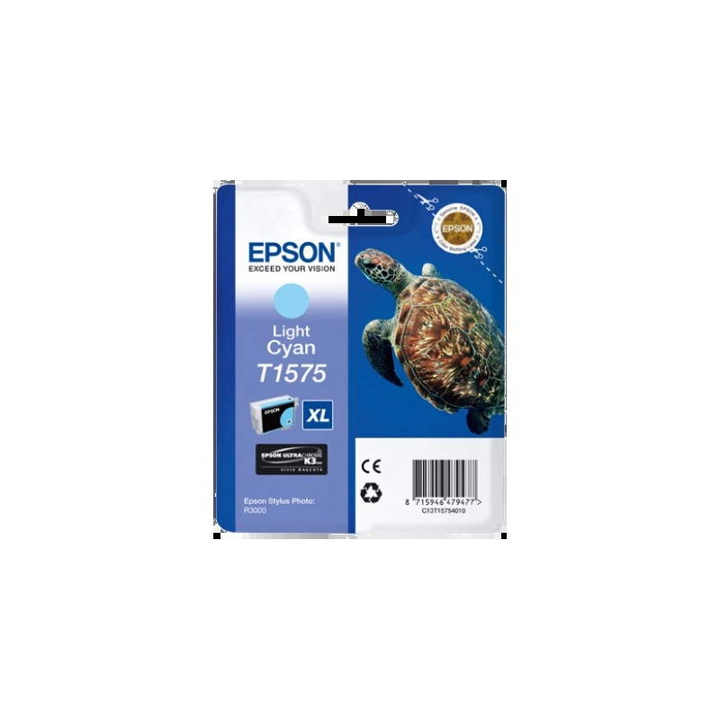 Ink cartridge Epson T1575 Light Cyan Original - C13T15754010