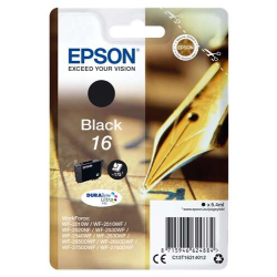 Cartucho de tinta Epson T1621 Negro Original - C13T16214012