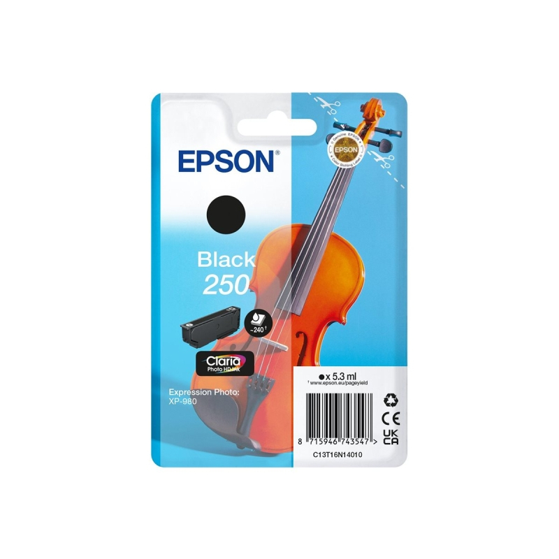 Tinteiro Epson T16N1 (250) Preto Original - C13T16N14010