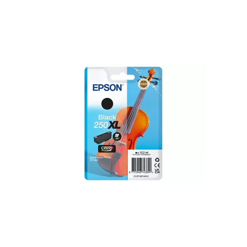 Ink cartridge Epson T16P1 (250XL) Black Original - C13T16P14010