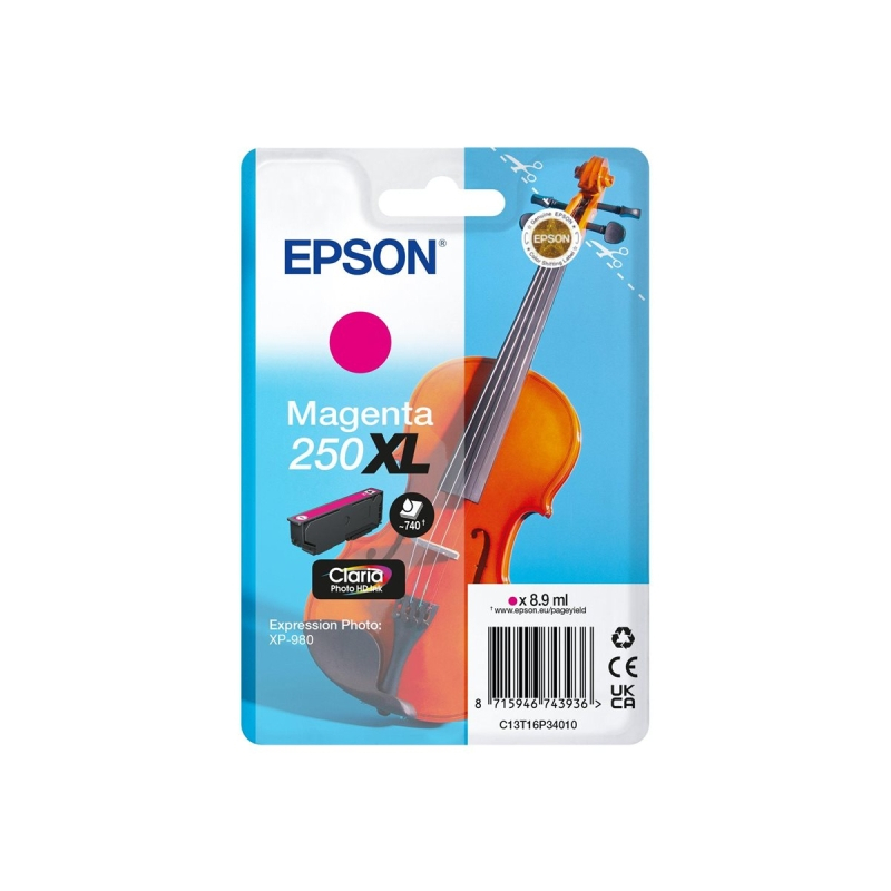 Ink cartridge Epson T16P3 (250XL) Magenta Original - C13T16P34010