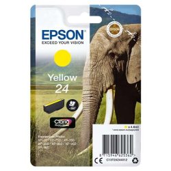 Tinteiro Epson T2424 (24) Amarelo Original - C13T24244012