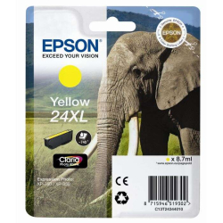 Cartucho de tinta Epson T2434 (24XL) Amarillo Original - C13T24344012
