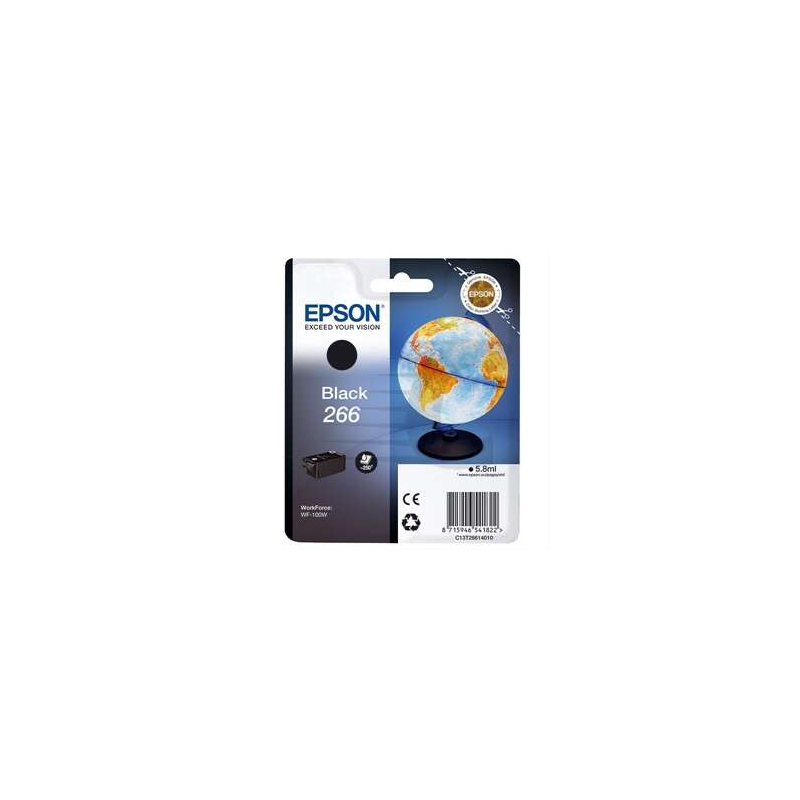 Tinteiro Epson T266 Preto Original - C13T26614010