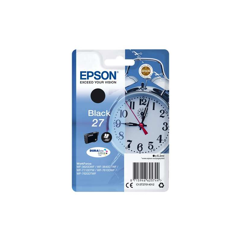 Ink cartridge Epson T2701 (27) Black Original - C13T27014012