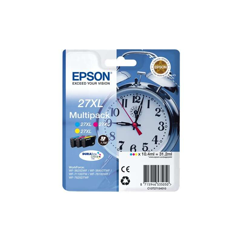 Ink cartridges Epson T2715 (27XL) Multipack Original - C13T27154012