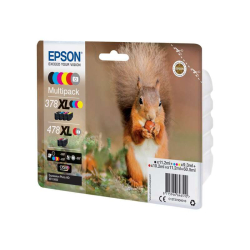 Tinteiros Epson 378XL / 478XL Multipack Original - C13T379D4010