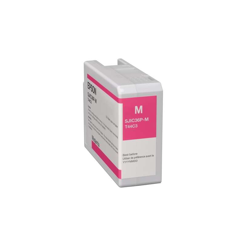 Cartucho de tinta Epson SJIC36P Magenta Original - C13T44C340