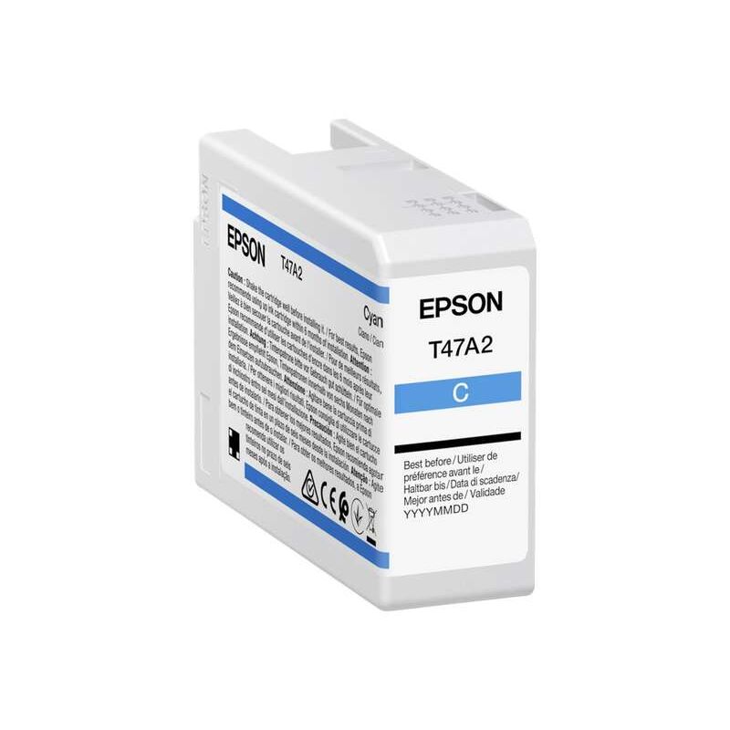 Tinteiro Epson T47A2 Azul Original - C13T47A200