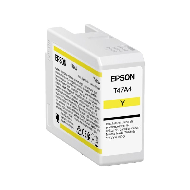 Tinteiro Epson T47A4 Amarelo Original - C13T47A400