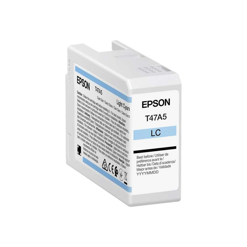 Ink cartridge Epson T47A5 Light Cyan Original - C13T47A500