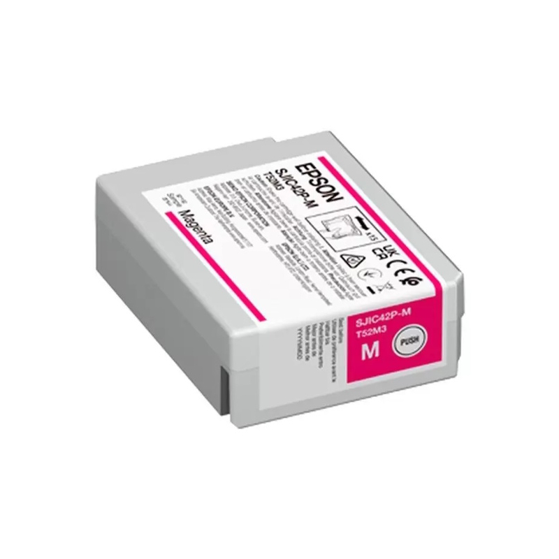 Cartucho de tinta Epson SJIC42P-M Magenta Original - C13T52M340